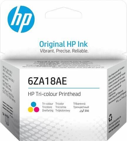 Печатающая головка HP 6ZA18AE цветная оригинал