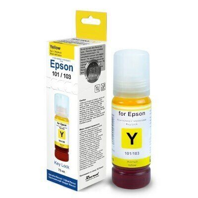 Чернила Revcol, серия L, 101/103 Key Lock, оригинальная упаковка, Yellow, Dye, 70 мл. Новинка!